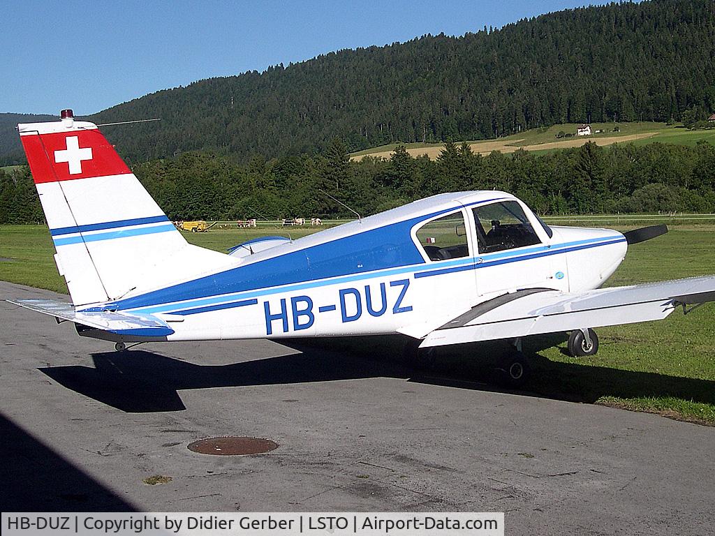 HB-DUZ, 1963 Gardan GY-80-160 Horizon C/N 02, In front of his hangar in Môtiers