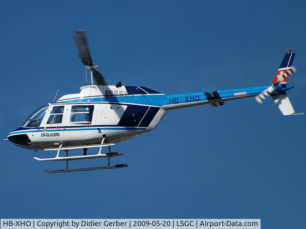 HB-XHO, 1969 Agusta AB-206B JetRanger II C/N 8155, Photo Flight over La Chaux-de-Fonds (with Air-Glaciers tiles)