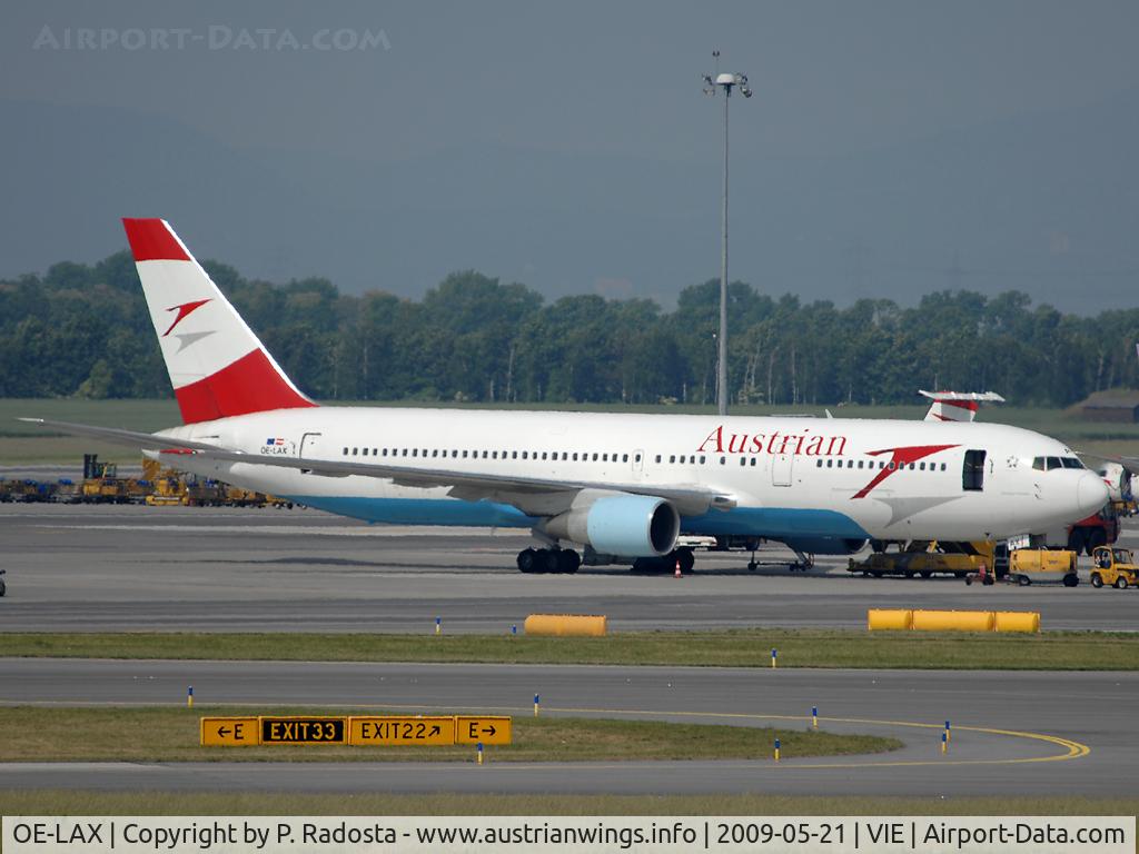 OE-LAX, 1992 Boeing 767-3Z9/ER C/N 27095, OS 767 without winglets