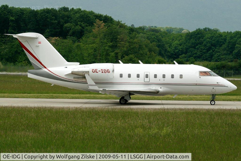 OE-IDG, 2006 Bombardier Challenger 604 (CL-600-2B16) C/N 5654, visitor