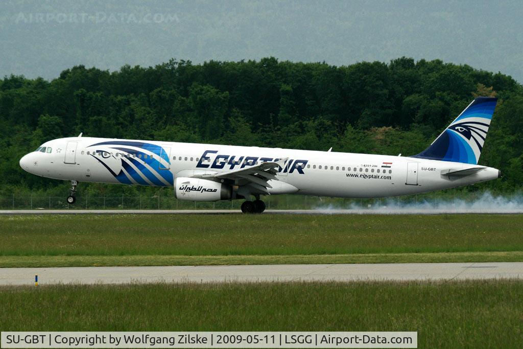 SU-GBT, 1999 Airbus A321-231 C/N 680, visitor
