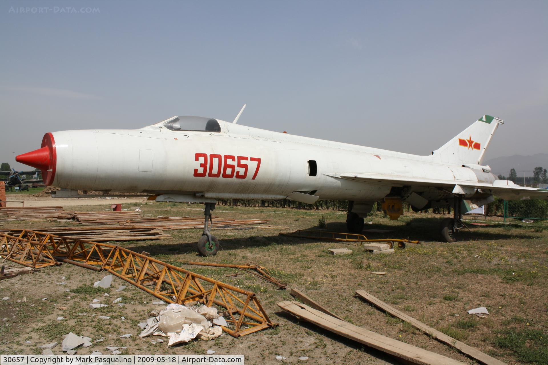 30657, Shenyang J-8 C/N J8-0201, Shenyang J-8   Located at Datahgshan, China