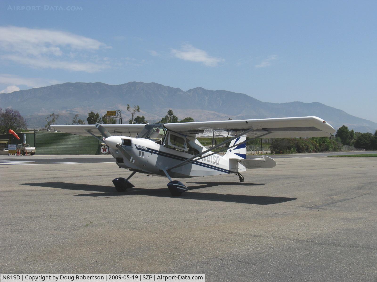 N81SD, American Champion 8KCAB Super Decathlon C/N 922-2003, American Champion 8KCAB SUPER DECATHLON, Lycoming AEIO-360-H1B 180 hp