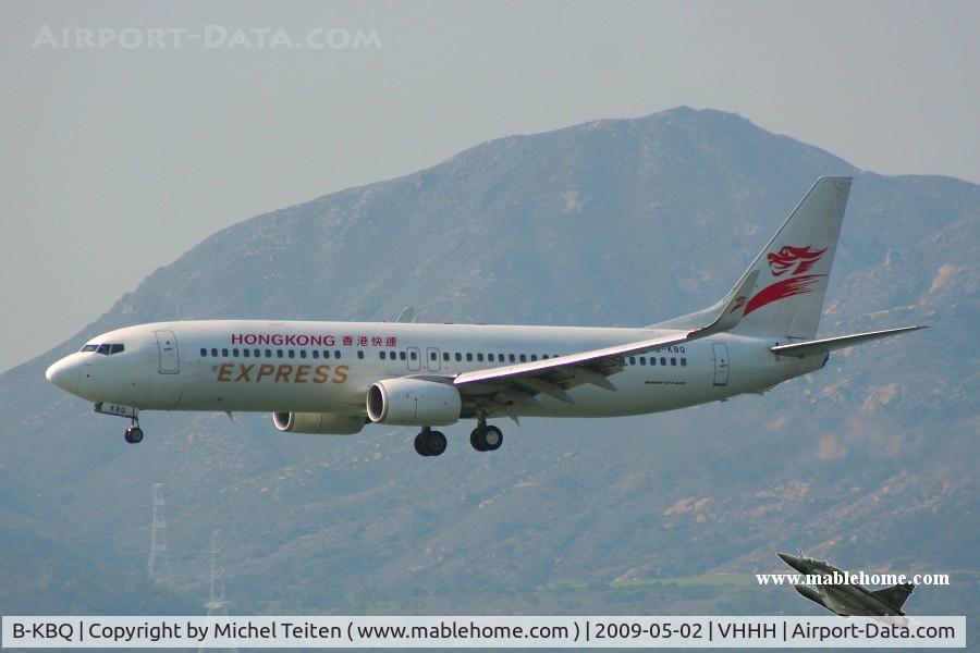 B-KBQ, 2008 Boeing 737-8Q8 C/N 35274, Hong Kong Express