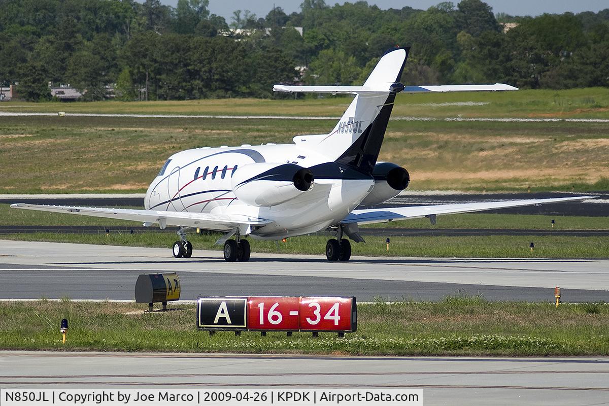 N850JL, 2001 Raytheon Hawker 800XP C/N 258548, @ PDK