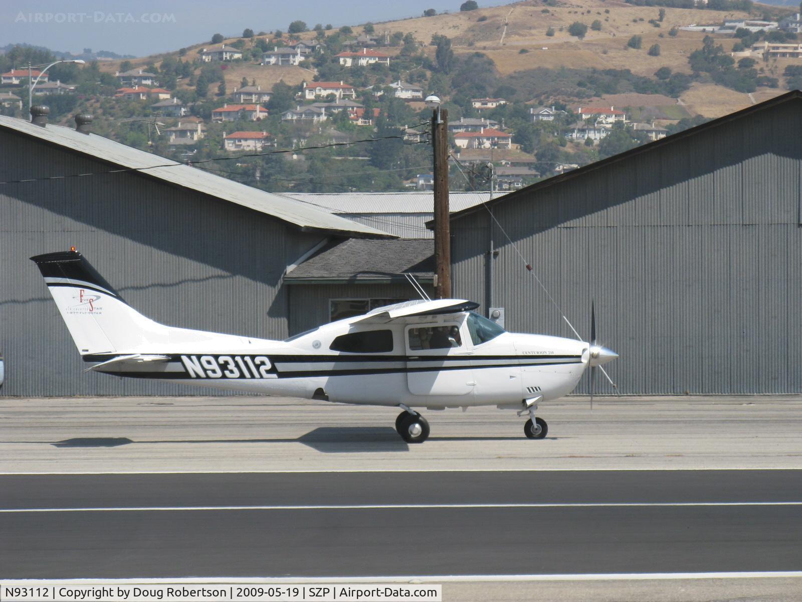 N93112, 1974 Cessna 210L Centurion C/N 21060267, 1974 Cessna 210L CENTURION, Continental IO-520-L 300/285 Hp, taxi to Rwy 22