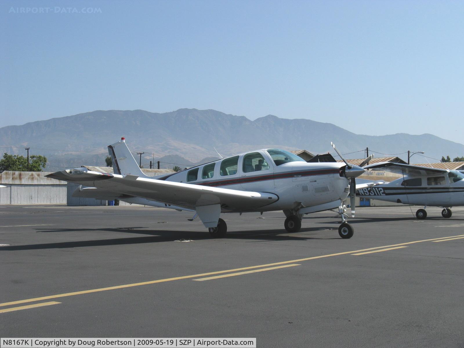 N8167K, 1993 Beech B36TC Turbo Bonanza C/N EA-547, 1993 Beech B36TC Turbocharged Bonanza, Continental TSIO-520-UB 300 Hp continuous