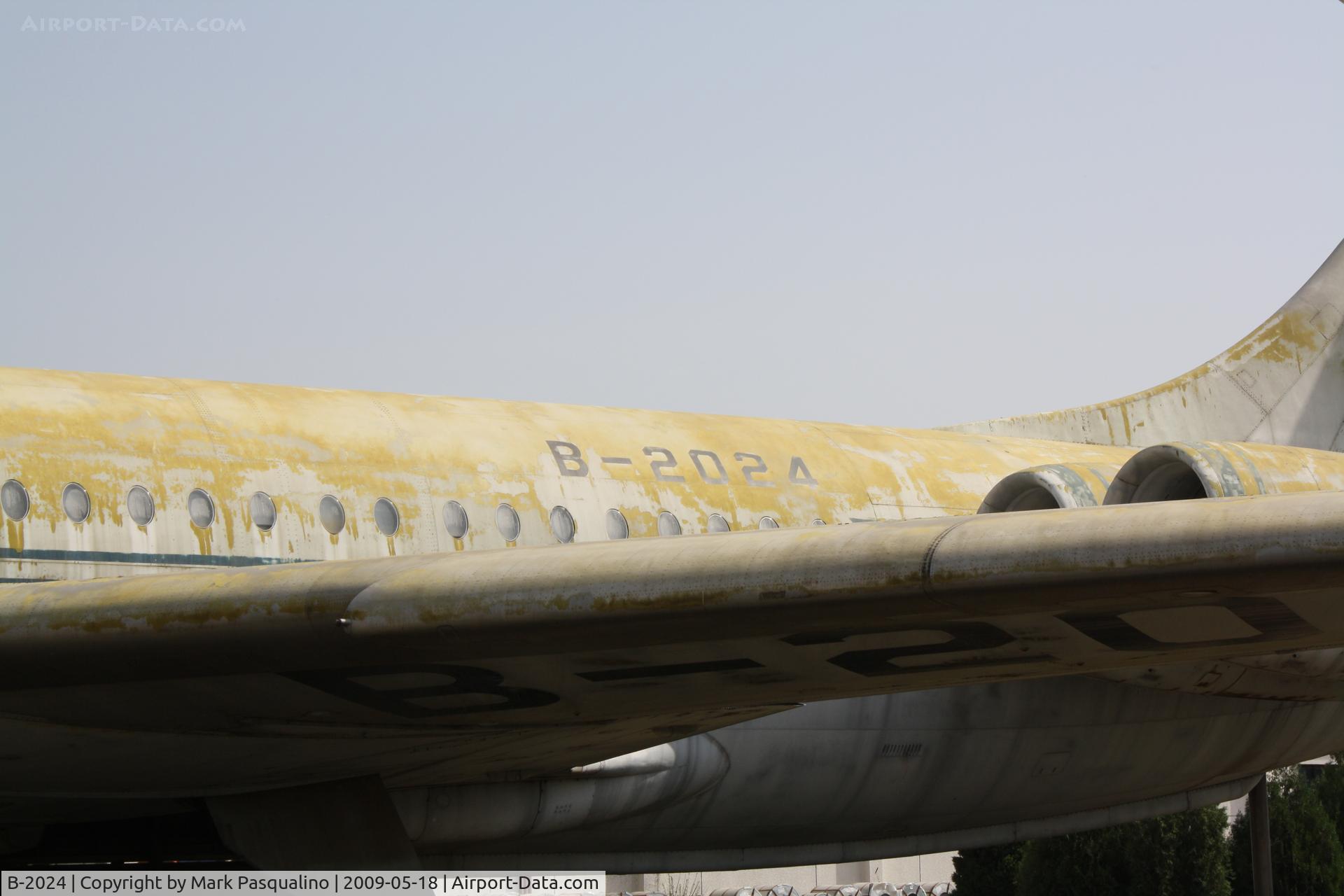 B-2024, Ilyushin IL-62 C/N 11101, IL-62  Located at Datangshan, China