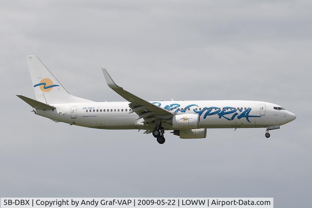 5B-DBX, 2003 Boeing 737-8Q8 C/N 33699, Eurocypria Airlines 737-800