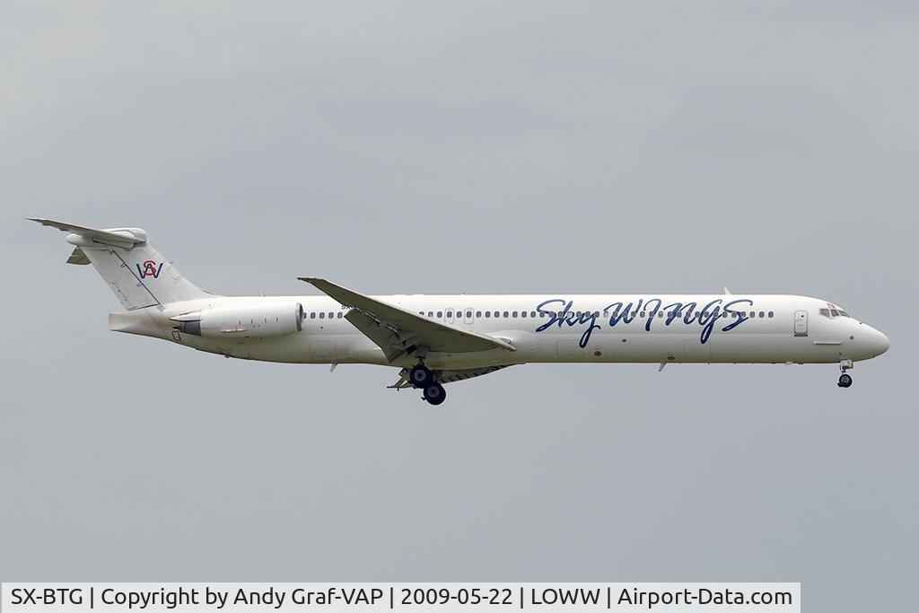 SX-BTG, 1989 McDonnell Douglas MD-83 (DC-9-83) C/N 49856/1675, Skywings MD80