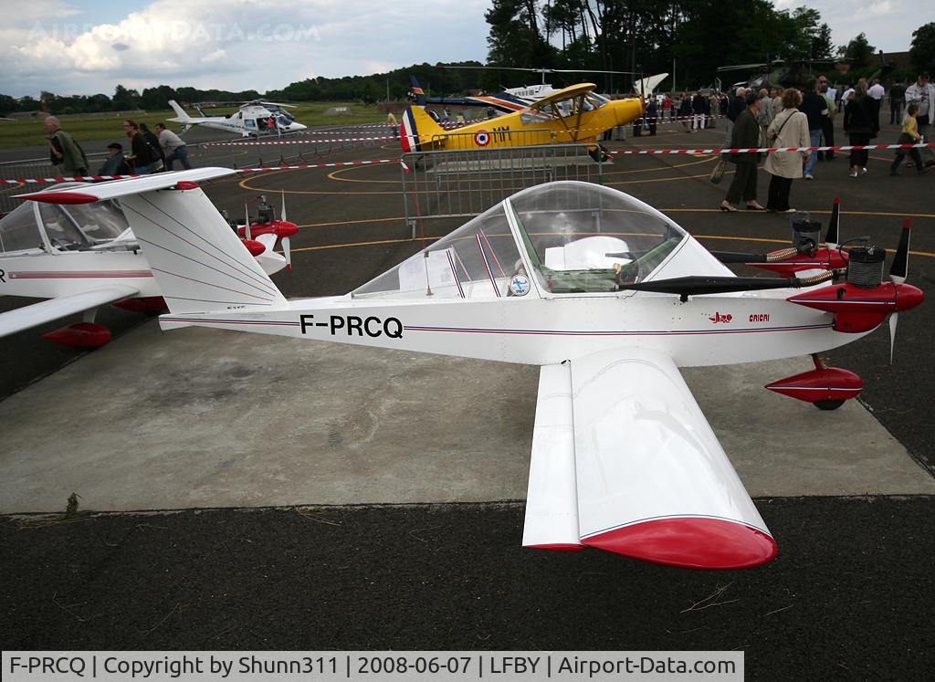 F-PRCQ, Colomban MC-15 Cri-Cri (Cricket) C/N 171, Static aircraft during LFBY Open Day 2008