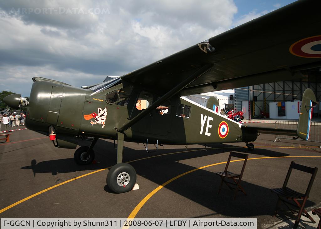 F-GGCN, 1956 Max Holste MH-1521 C1 Broussard C/N 6, Static aircraft during LFBY Open Day 2008