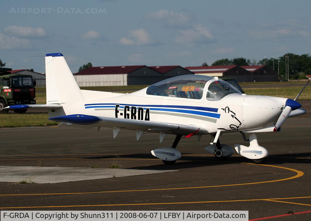 F-GRDA, 2006 Issoire APM 20 Lionceau C/N 18, Static aircraft during LFBY Open Day 2008