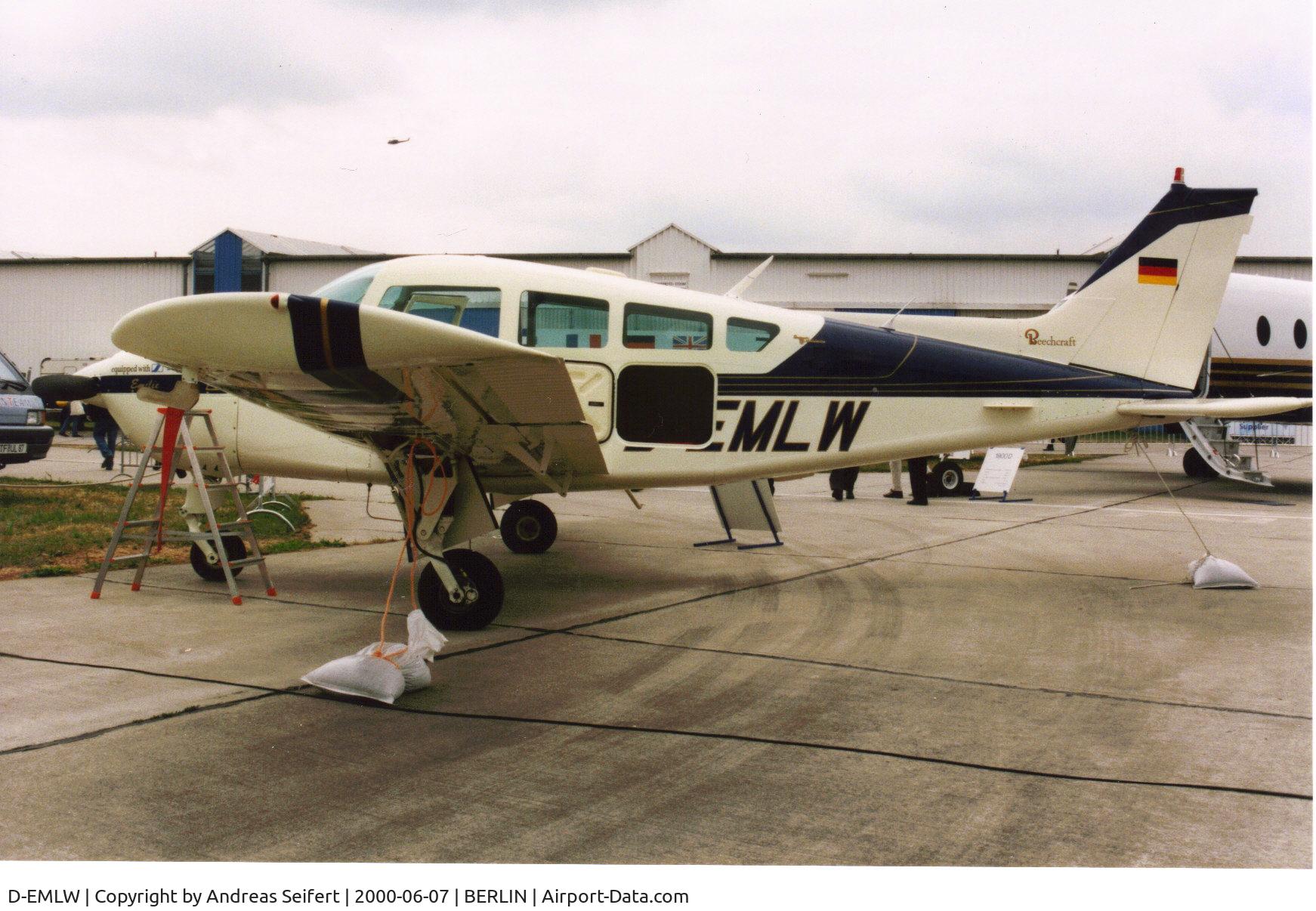 D-EMLW, Beech A.24R Sierra C/N MC-81, Berlin ILA 7.6.2000