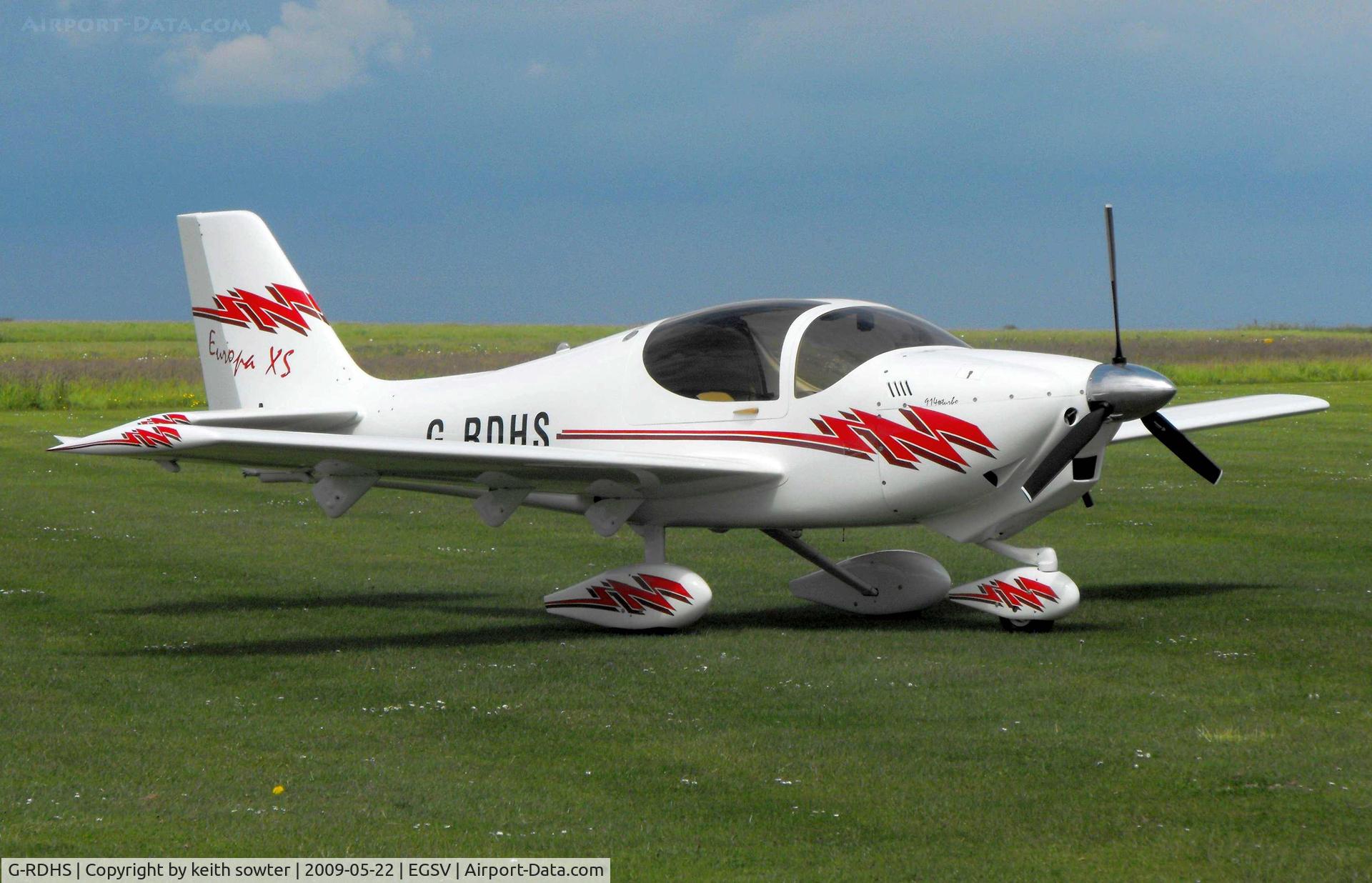 G-RDHS, 2005 Europa XS Tri-Gear C/N PFA 247-13887, Visiting AIrcraft