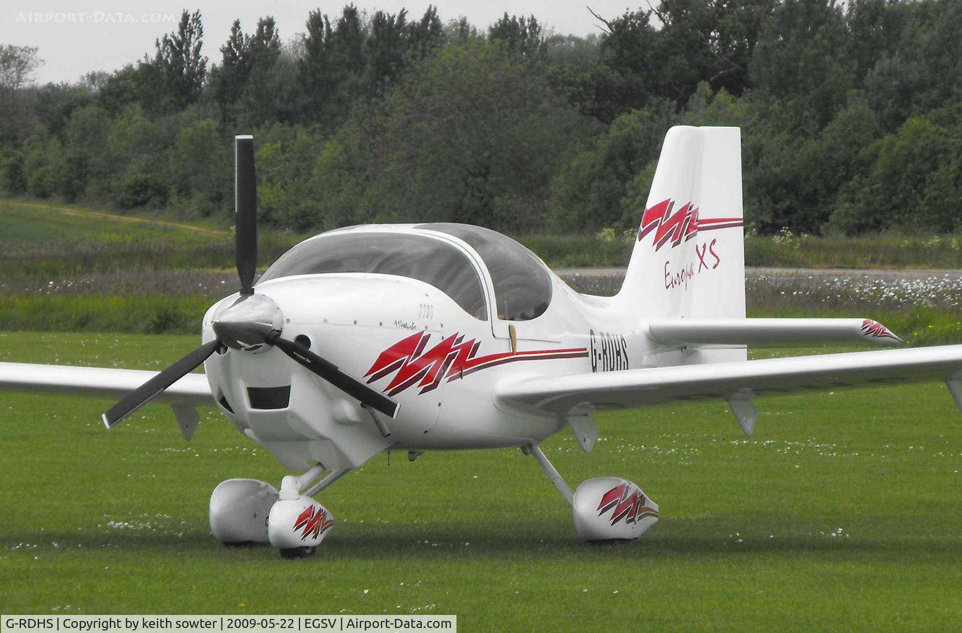 G-RDHS, 2005 Europa XS Tri-Gear C/N PFA 247-13887, Visiting AIrcraft