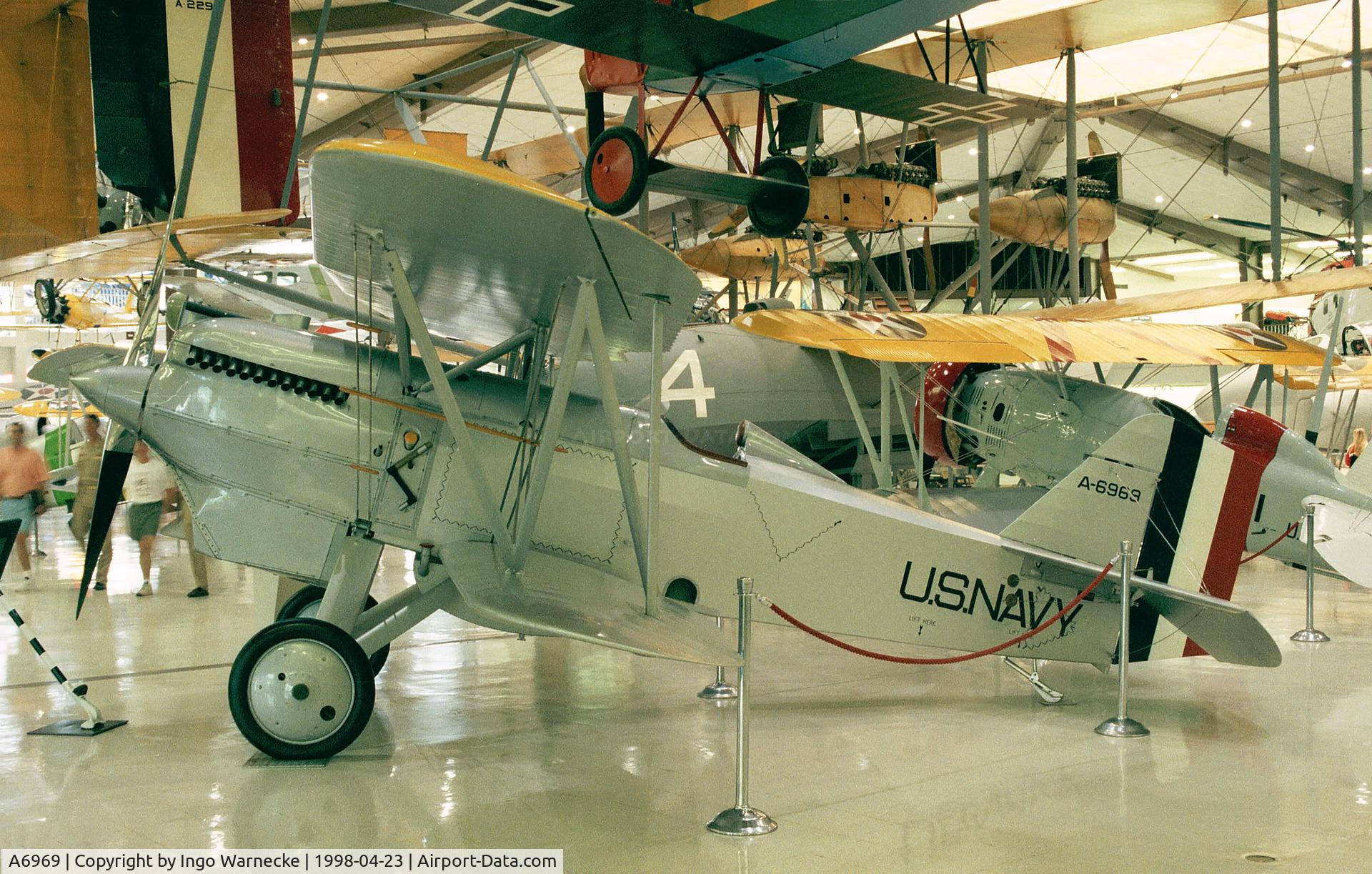 A6969, 1925 Curtiss F6C-1 Hawk C/N 60, Curtiss F6C-1 Hawk at the Museum of Naval Aviation, Pensacola FL