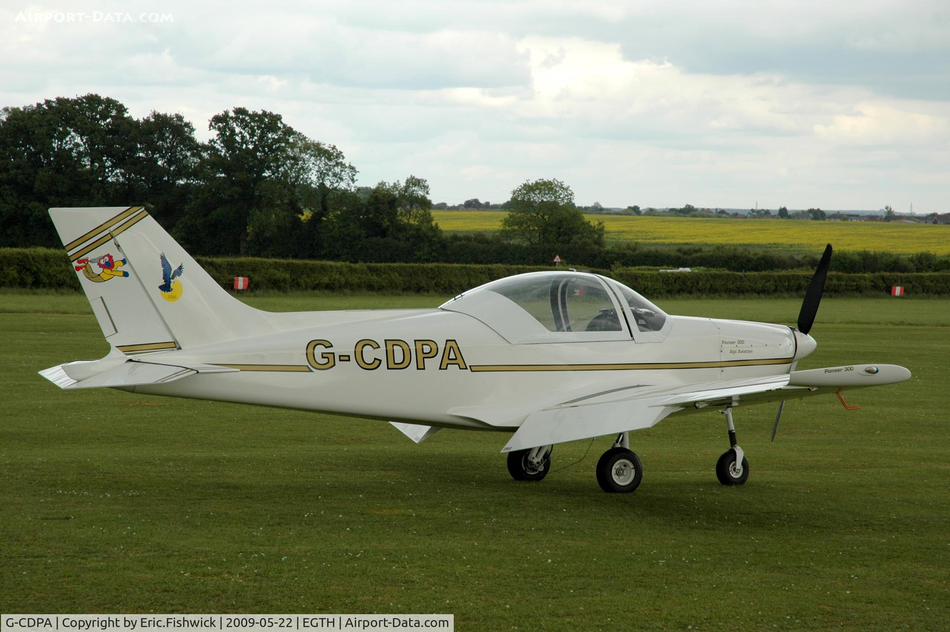 G-CDPA, 2005 Alpi Aviation Pioneer 300 C/N PFA 330-14415, 2. G-CDPA visiting Shuttleworth (Old Warden) Aerodrome.