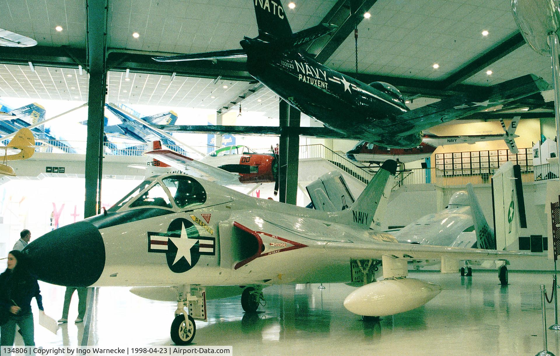 134806, 1957 Douglas F-6A Skyray C/N 10400, Douglas F4D-1 / F-6A Skyray at the Museum of Naval Aviation, Pensacola FL