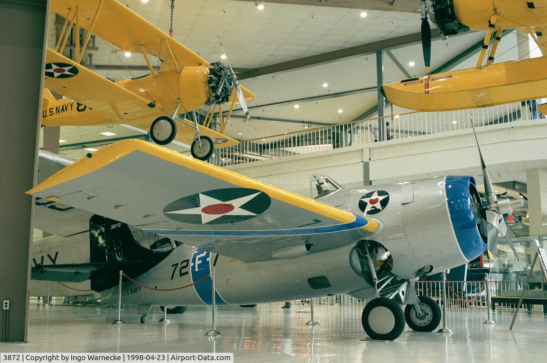 3872, Grumman F4F-3 Wildcat C/N 754, Grumman F4F-3 Wildcat at the Museum of Naval Aviation, Pensacola FL