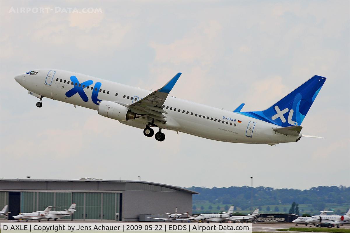 D-AXLE, 2007 Boeing 737-8Q8 C/N 30724, XL Airways Germany - Boeing 737-8Q8