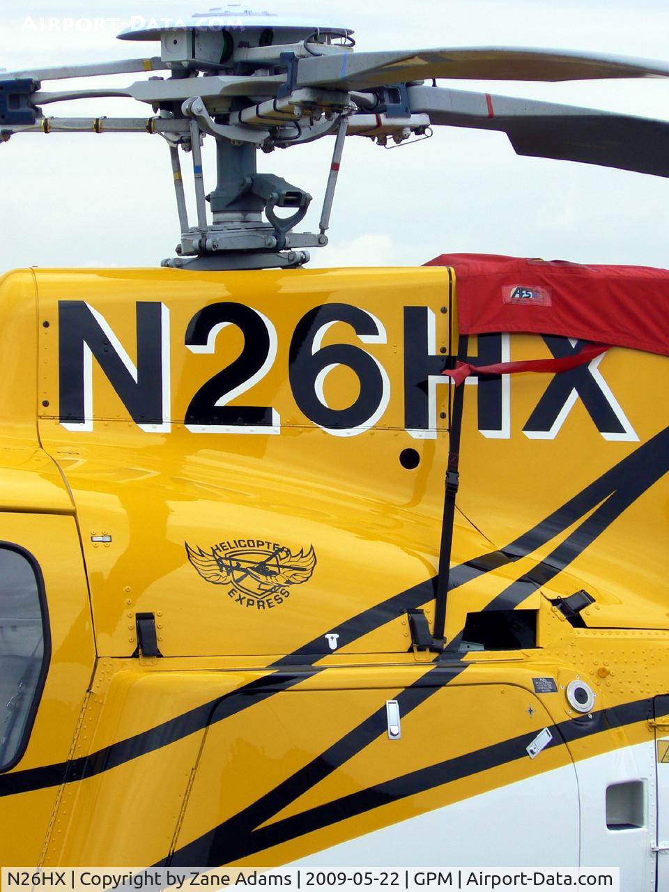 N26HX, 2007 Eurocopter AS-350B-3 Ecureuil Ecureuil C/N 4385, At Grand Prairie Municipal