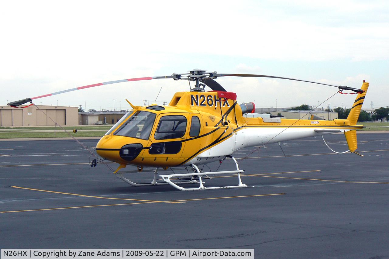 N26HX, 2007 Eurocopter AS-350B-3 Ecureuil Ecureuil C/N 4385, At Grand Prairie Municipal