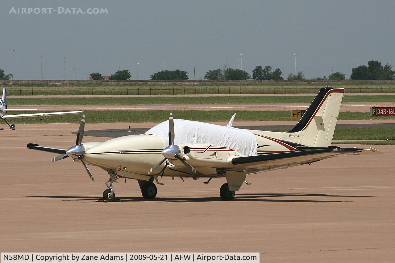 N58MD, 1979 Beech 58P Baron C/N TJ-248, At Alliance, Fort Worth