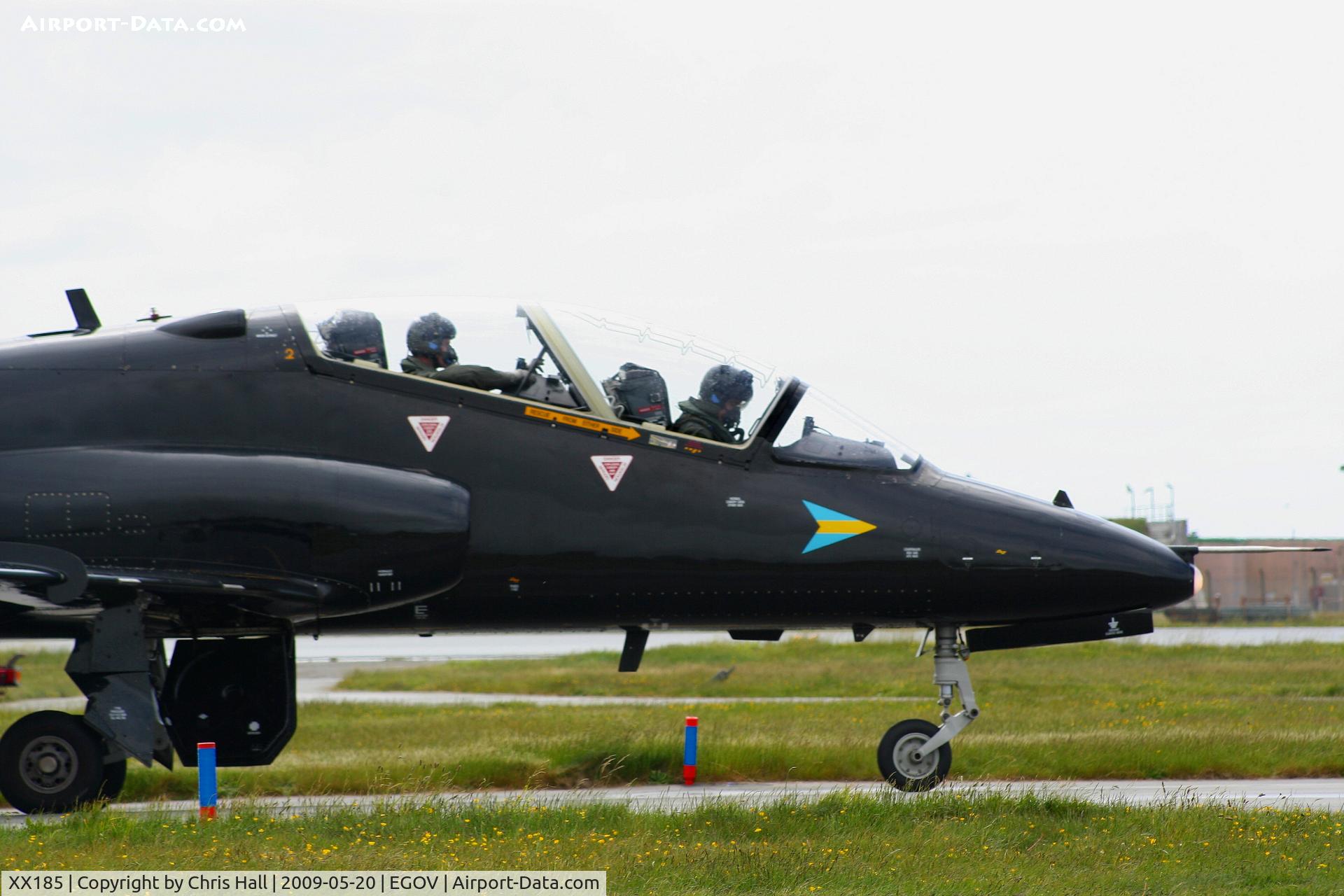 XX185, 1977 Hawker Siddeley Hawk T.1 C/N 032/312032, RAF No 4 FTS/208(R) Sqn