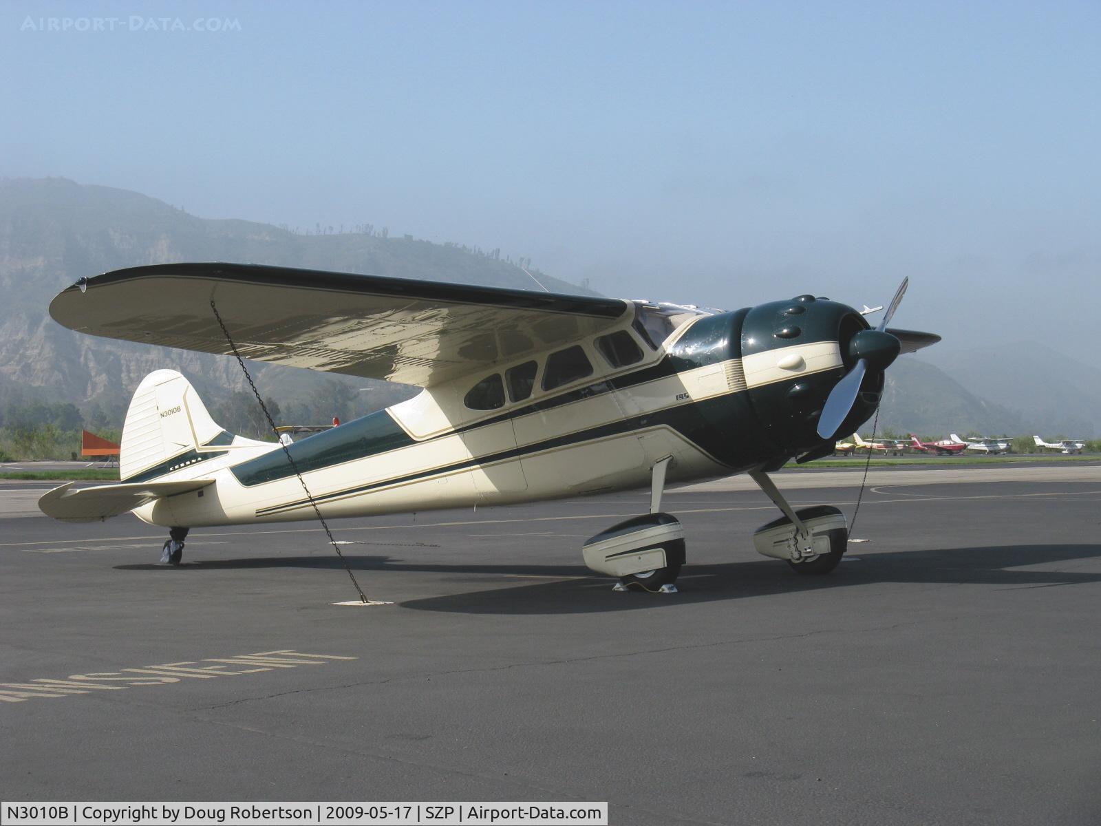 N3010B, 1952 Cessna 195B Businessliner C/N 7893, 1952 Cessna 195B BUSINESSLINER, Jacobs R-755-B2 275 Hp