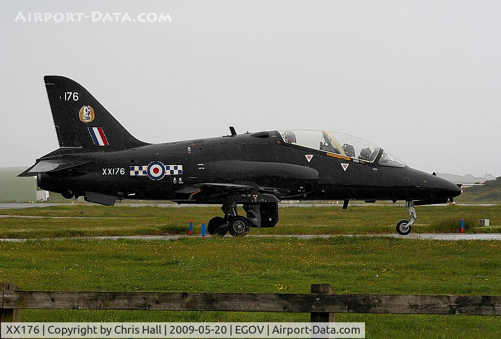 XX176, 1977 Hawker Siddeley Hawk T.1 C/N 023/312023, RAF No 4 FTS/19(R) Sqn