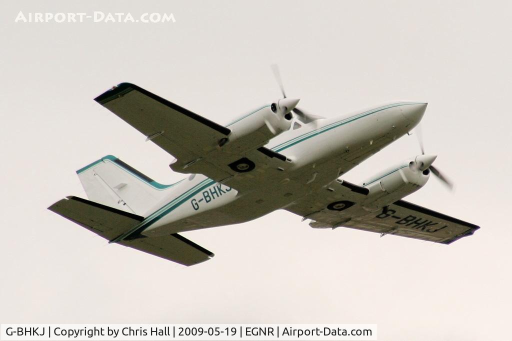 G-BHKJ, 1980 Cessna 421C Golden Eagle C/N 421C-0848, departing from Hawarden