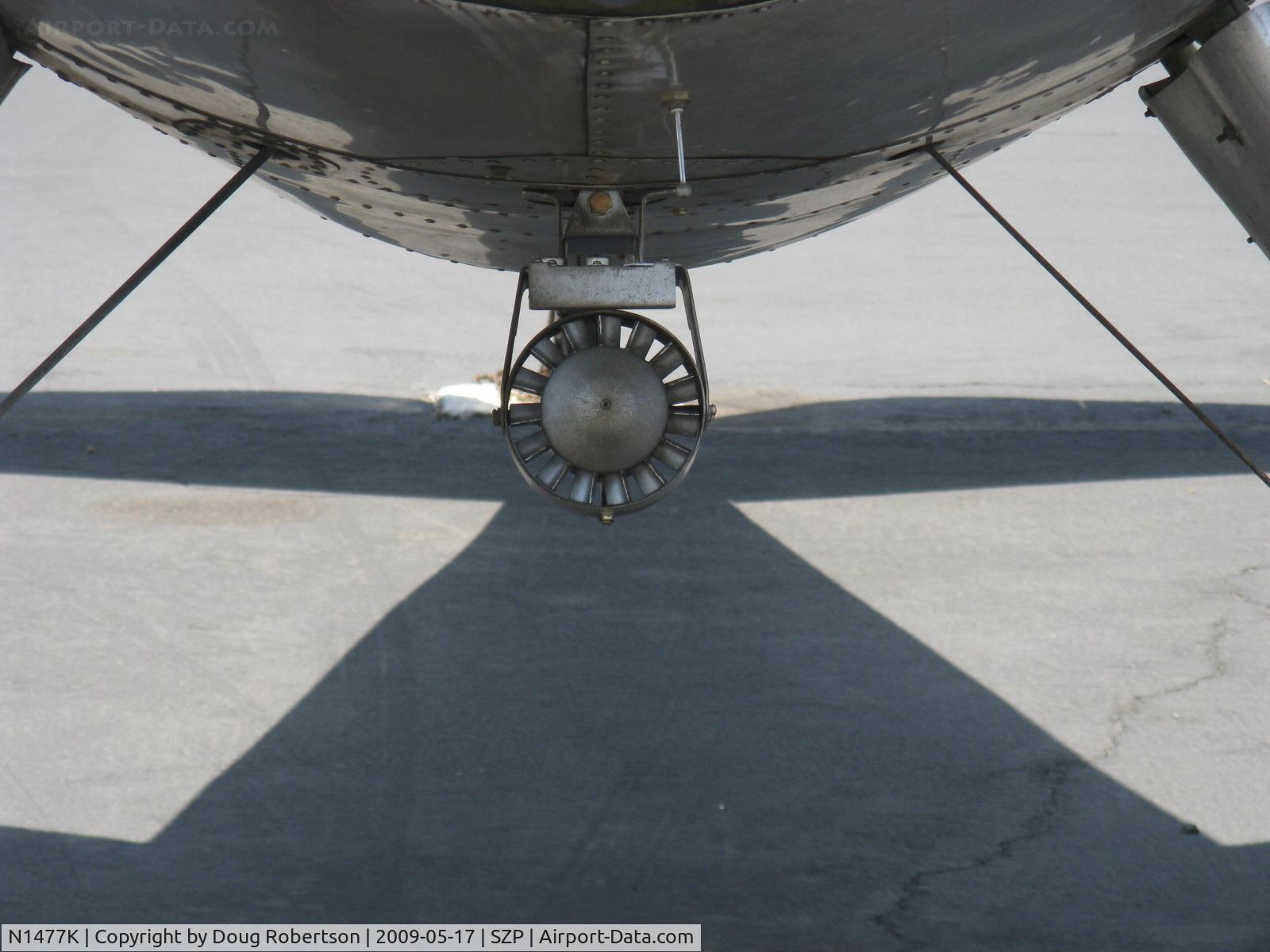 N1477K, 1946 Luscombe 8A C/N 4204, 1946 Luscombe 8A, Continental A&C85 85 Hp, air-driven generator