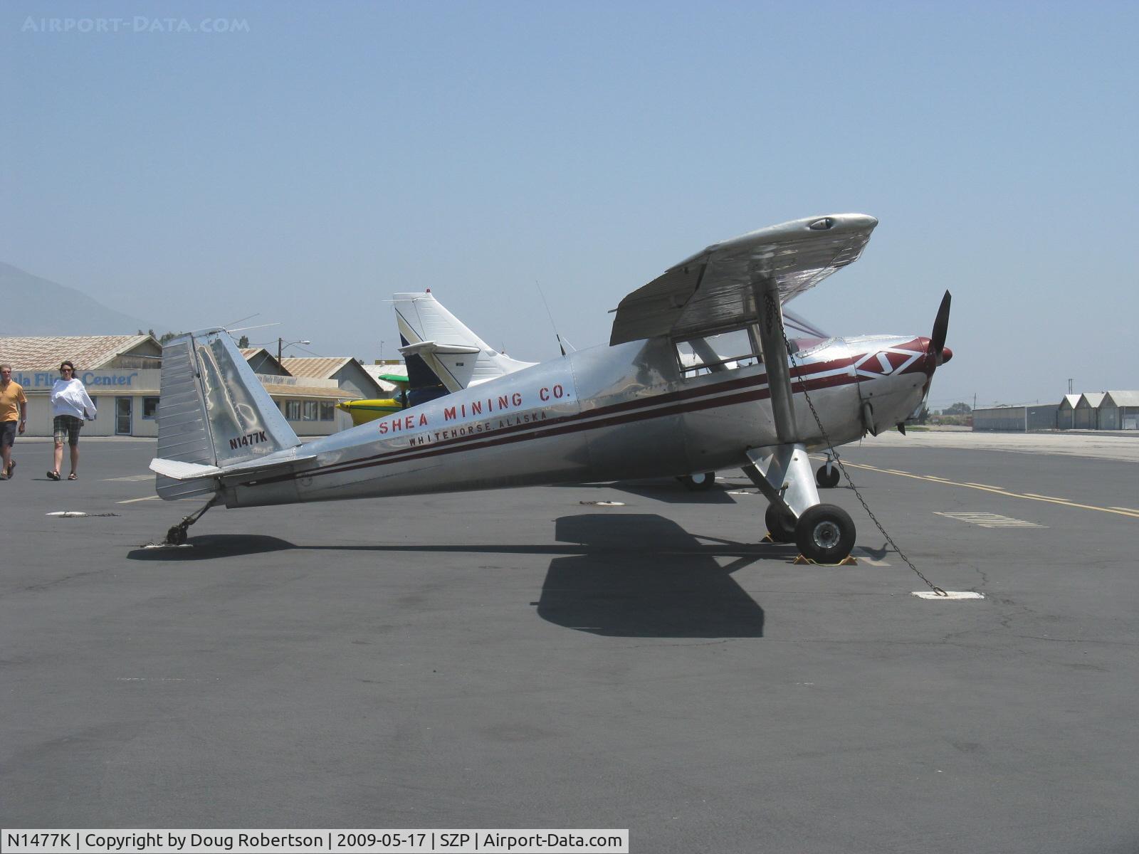 N1477K, 1946 Luscombe 8A C/N 4204, 1946 Luscombe 8A, Continental A&C85 85 Hp