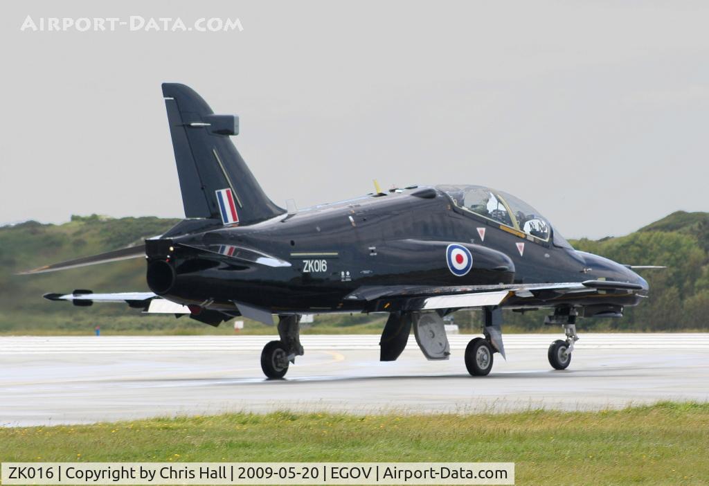 ZK016, 2008 British Aerospace Hawk T2 C/N RT007/1245, BAe Hawk T2