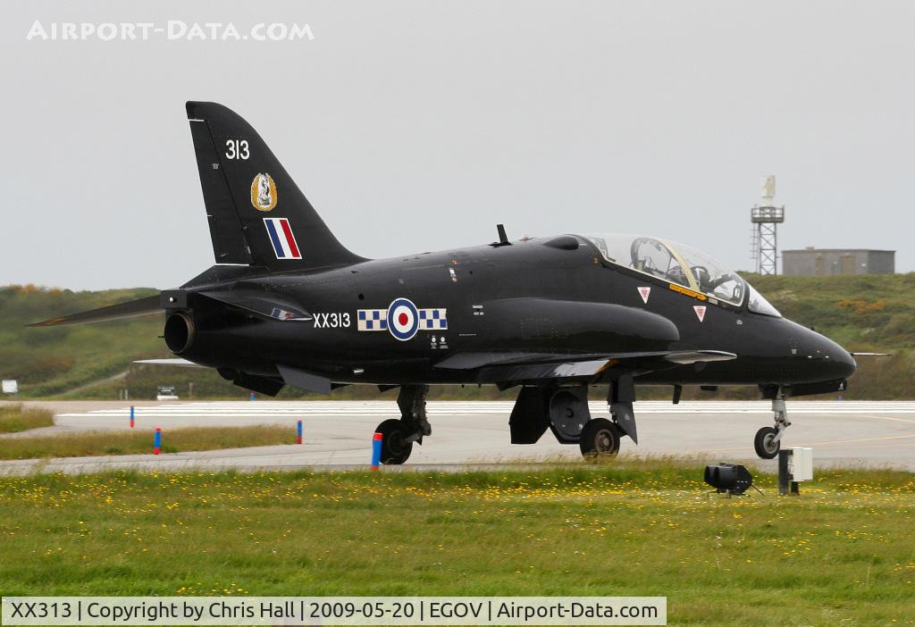 XX313, 1980 Hawker Siddeley Hawk T.1W C/N 149/312138, RAF No 4 FTS/19(R) Sqn