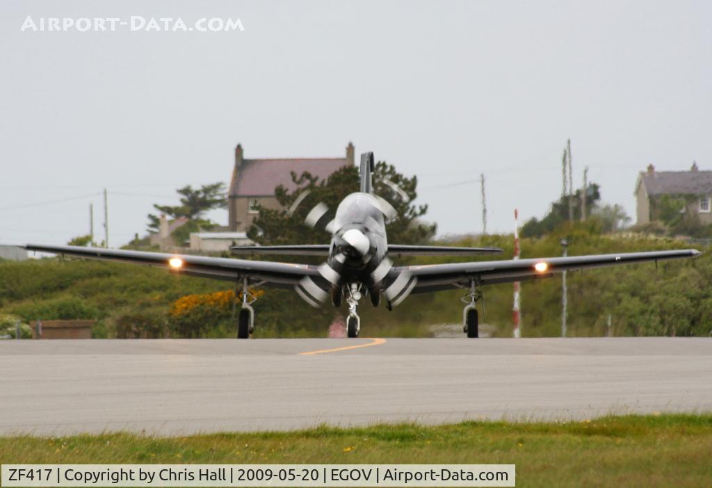 ZF417, 1992 Short S-312 Tucano T1 C/N S136/T107, RAF 207 (R) Squadron