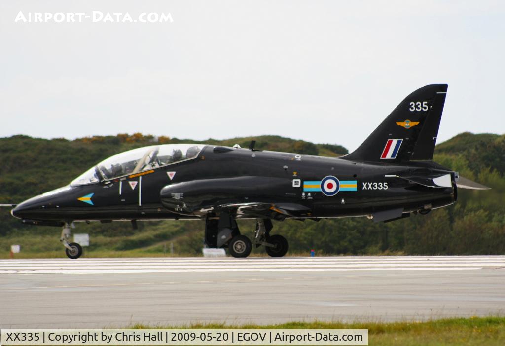 XX335, 1980 Hawker Siddeley Hawk T.1A C/N 183/312159, RAF No 4 FTS/208(R) Sqn