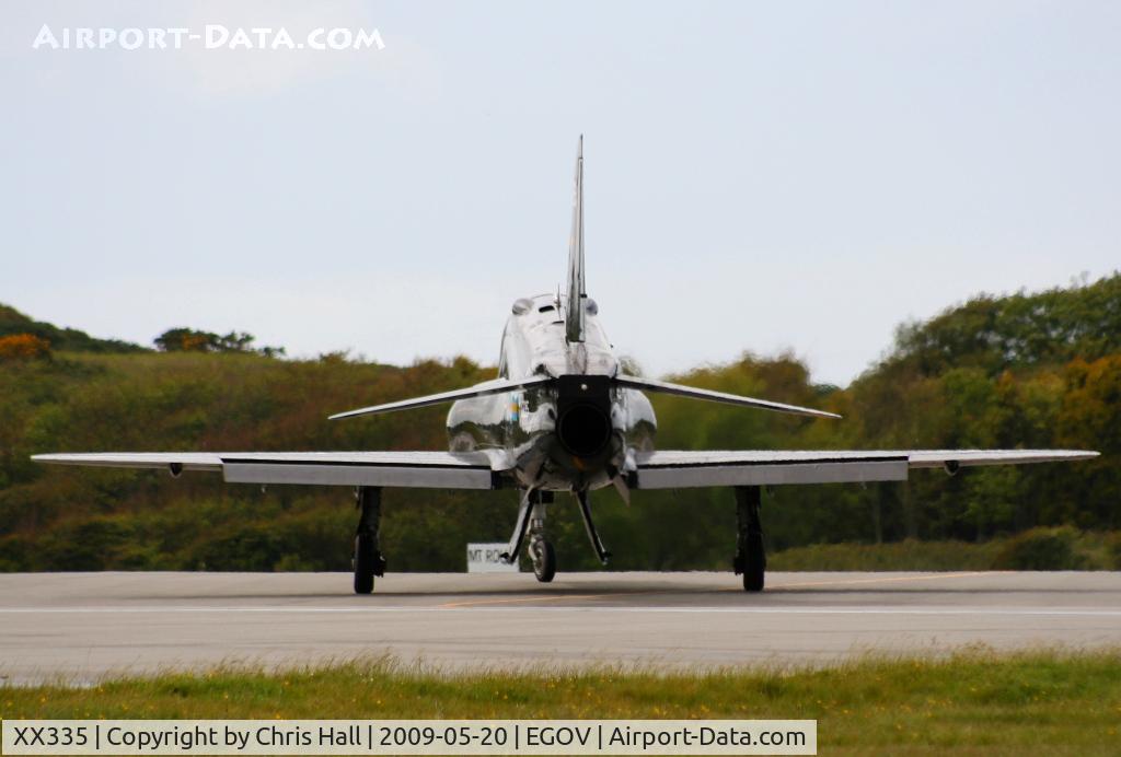 XX335, 1980 Hawker Siddeley Hawk T.1A C/N 183/312159, RAF No 4 FTS/208(R) Sqn