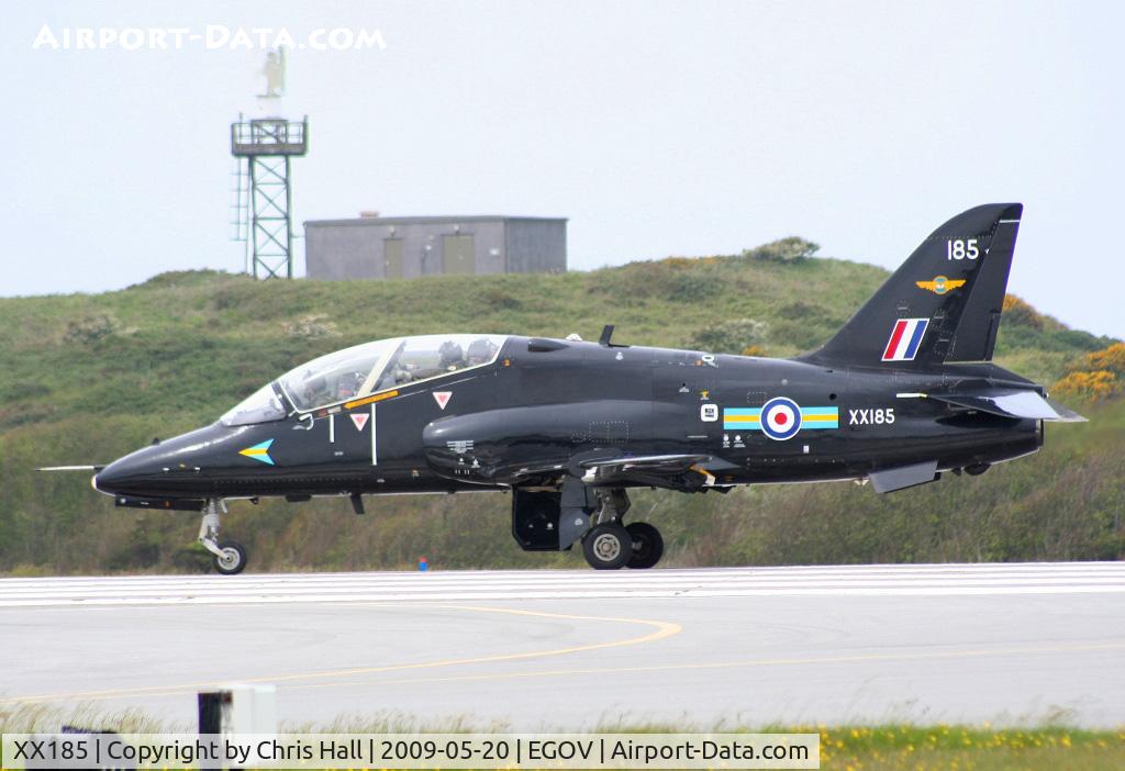 XX185, 1977 Hawker Siddeley Hawk T.1 C/N 032/312032, RAF No 4 FTS/208(R) Sqn