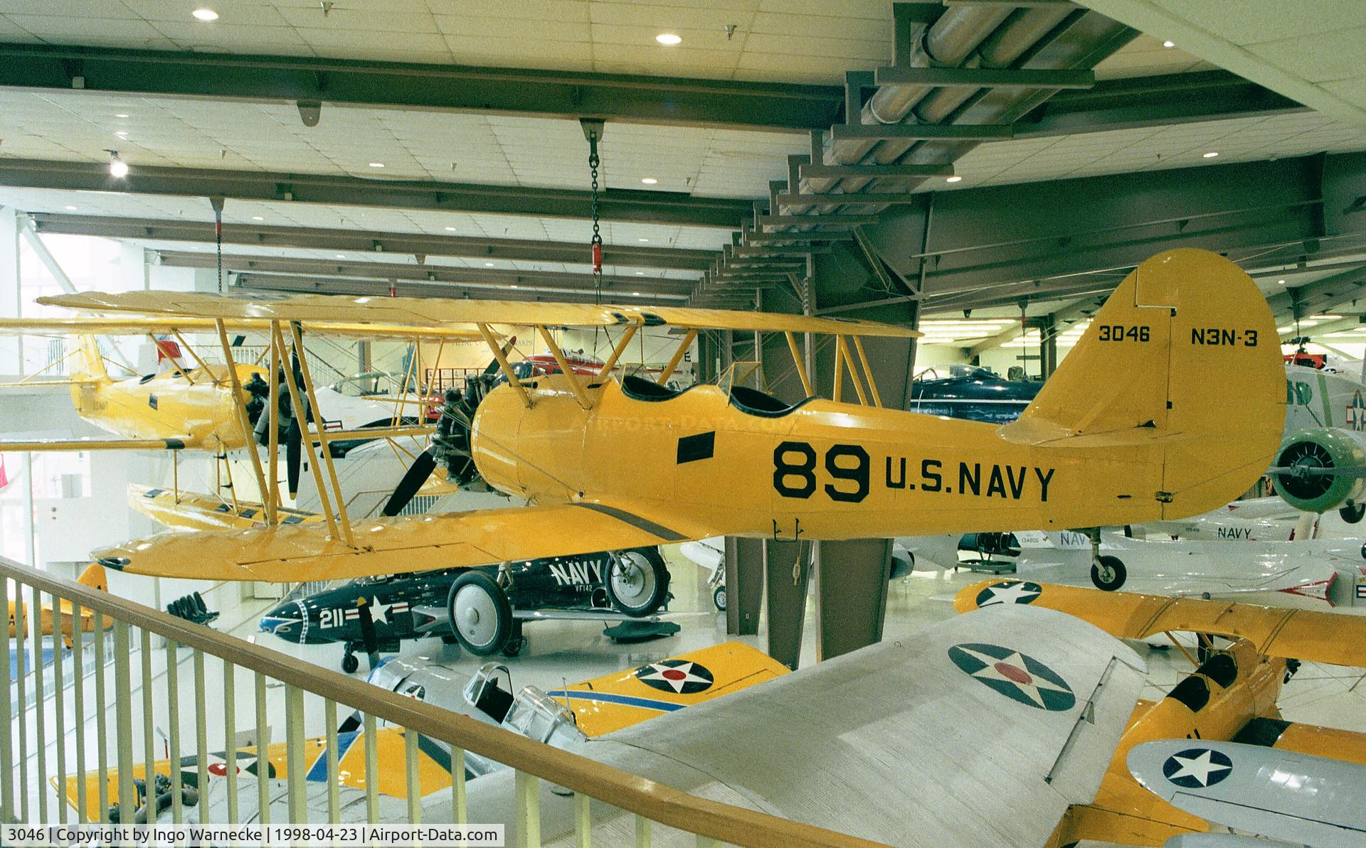3046, Naval Aircraft Factory N3N-3 C/N Not found 3046, Naval Aircraft Factory N3N-3 at the Museum of Naval Aviation, Pensacola FL
