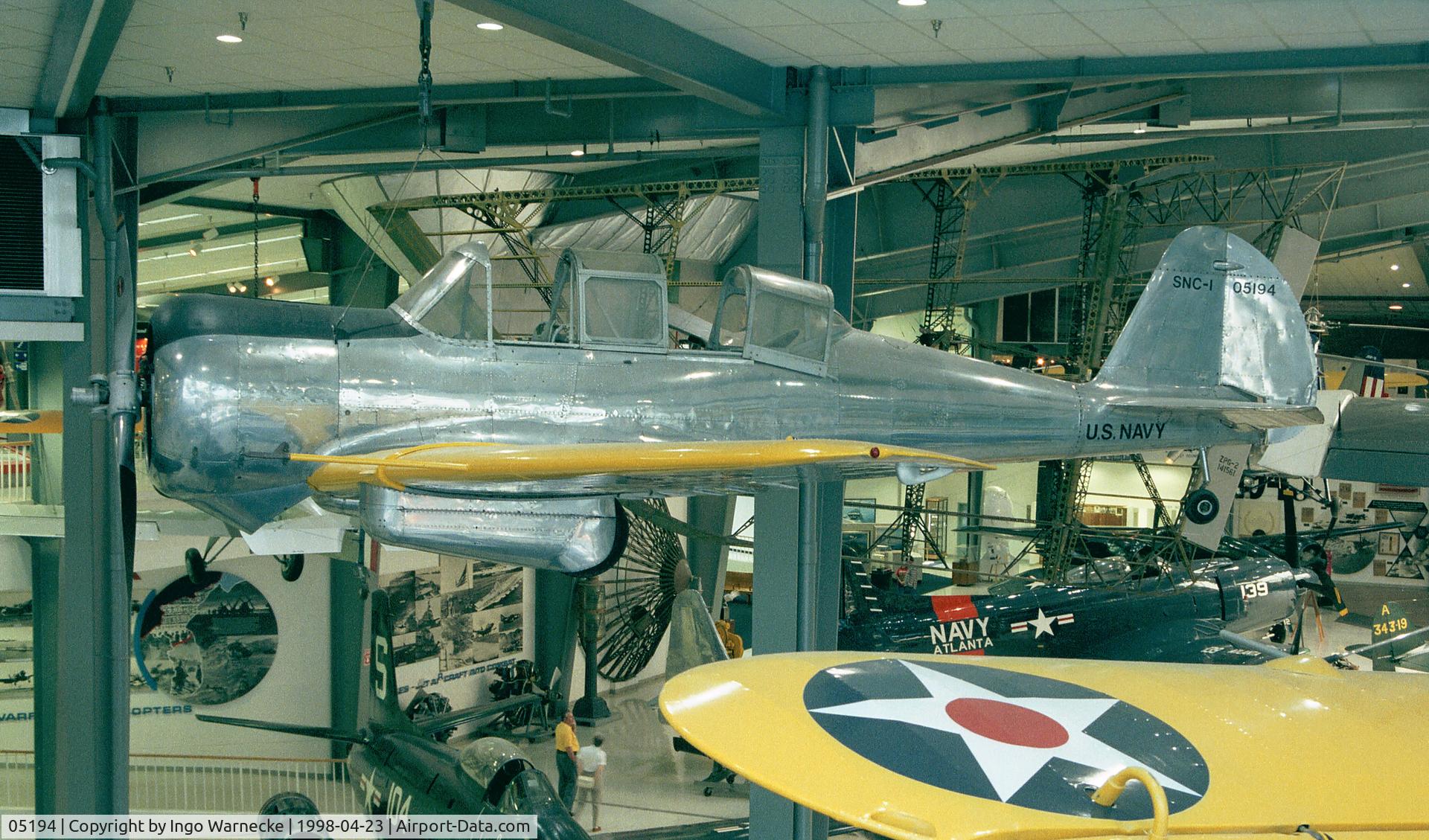 05194, 1941 Curtiss-Wright SNC-1 C/N 4255, Curtiss SNC-1 at the Museum of Naval Aviation, Pensacola FL