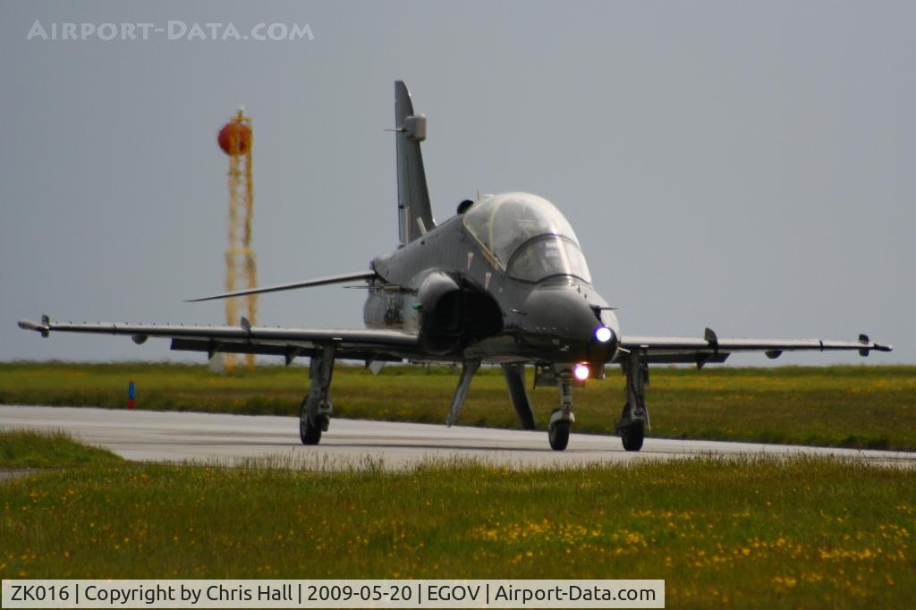 ZK016, 2008 British Aerospace Hawk T2 C/N RT007/1245, BAe Hawk T2