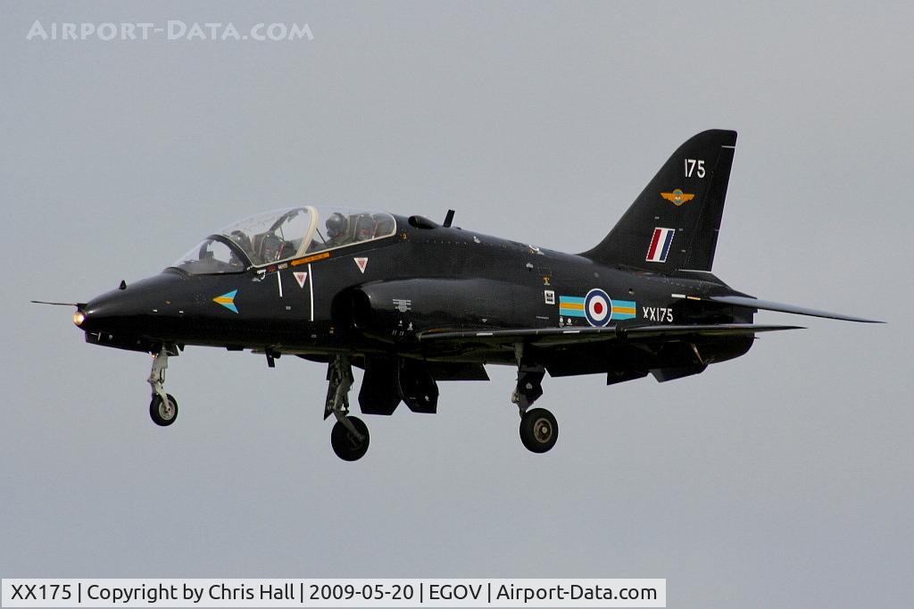 XX175, 1977 Hawker Siddeley Hawk T.1 C/N 022/312022, RAF No 4 FTS/208(R) Sqn