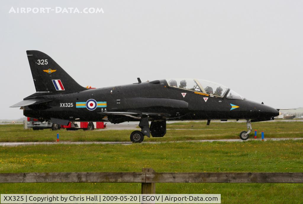 XX325, 1980 Hawker Siddeley Hawk T.1 C/N 169/312150, RAF No 4 FTS/208(R) Sqn