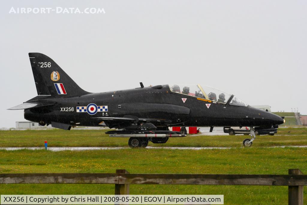 XX256, 1978 Hawker Siddeley Hawk T.1A C/N 092/312092, RAF No 4 FTS/19(R) Sqn
