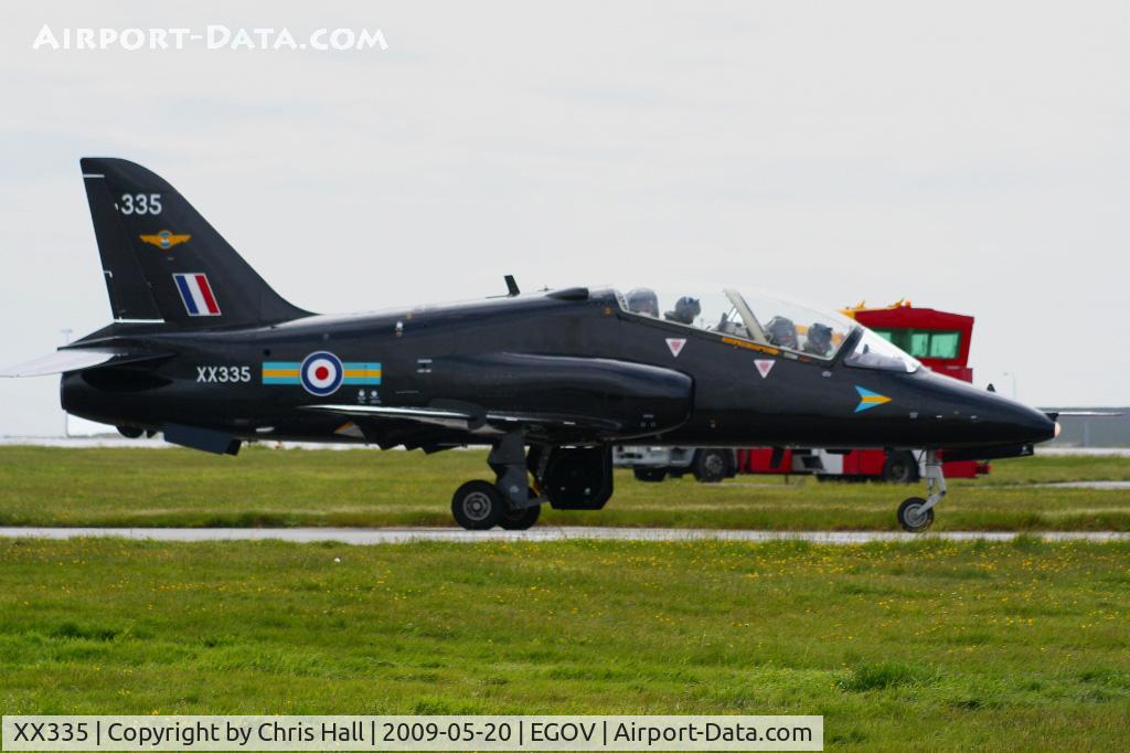 XX335, 1980 Hawker Siddeley Hawk T.1A C/N 183/312159, RAF No 4 FTS/208(R) Sqn