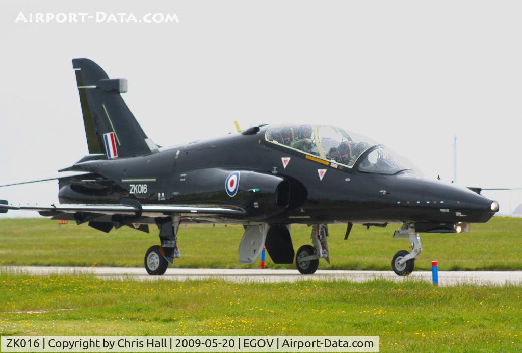 ZK016, 2008 British Aerospace Hawk T2 C/N RT007/1245, BAe Hawk T2
