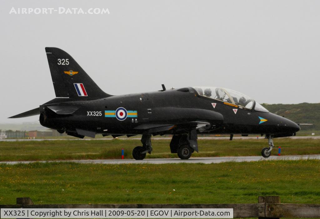 XX325, 1980 Hawker Siddeley Hawk T.1 C/N 169/312150, RAF No 4 FTS/208(R) Sqn