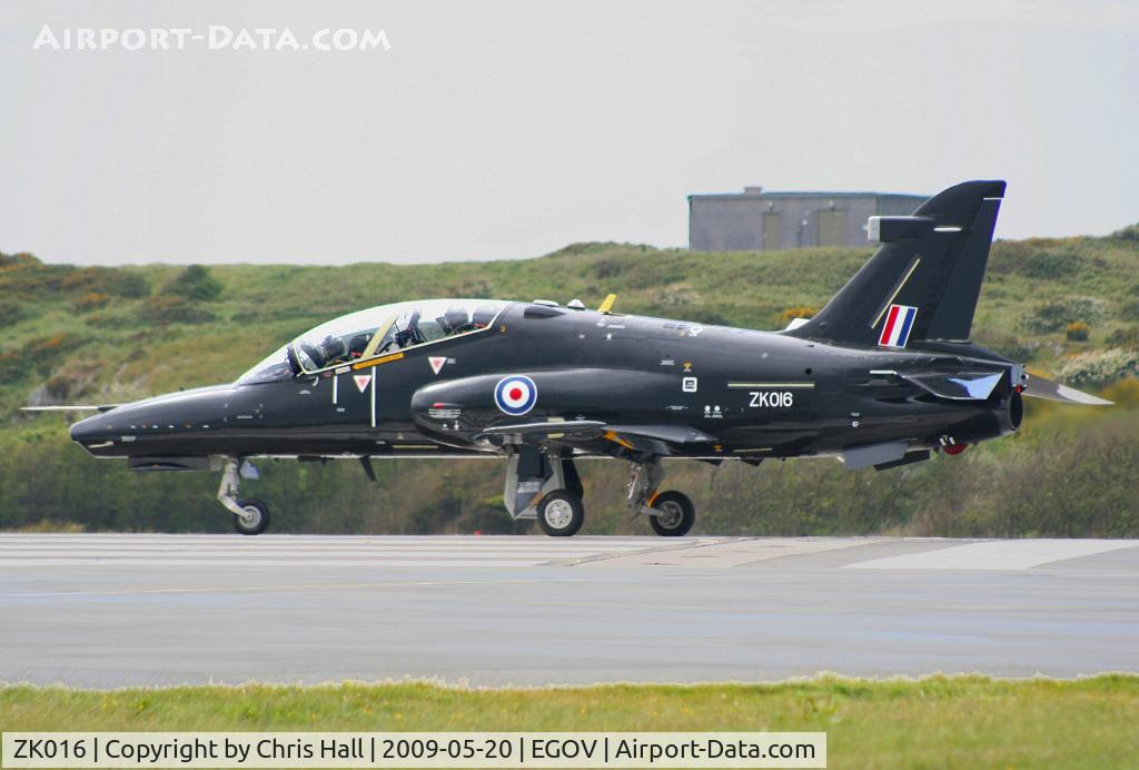 ZK016, 2008 British Aerospace Hawk T2 C/N RT007/1245, BAe Hawk T2